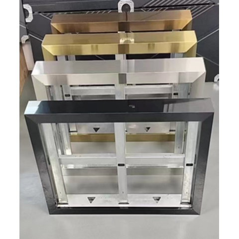 Silver stainless steel cover 4000mm